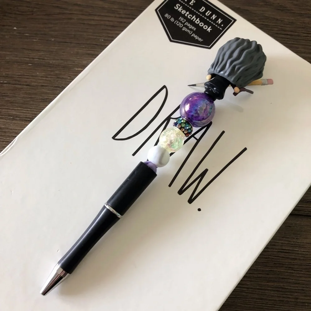 Harry Potter: Bellatrix Lestrange handmade beaded pen
